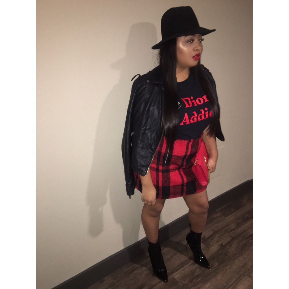 Asos Plaid mini Skirt